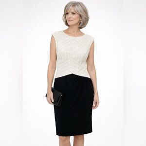 Lauren Ralph Lauren Dress Sequin Sleeveless Sheath Cocktail